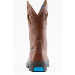 Steel Blue Men's Blue Heeler Steel Toe WP Western Work Boot - Brown - 813945 9 Steel Blue Men's Blue Heeler Steel Toe WP Western Work Boot - Brown - 813945 -Wolverine Sales Shop bh 5