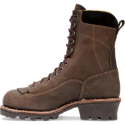 Carolina Men's Birch 8" Waterproof Logger Work Boot - Brown - CA7022 -Wolverine Sales Shop carolina mens birch 8 waterproof logger work boot brown ca7022 4
