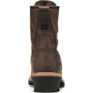 Carolina Men's Elm 8” Waterproof Logger Work Boot - Brown - CA8821 7 Carolina Men's Elm 8” Waterproof Logger Work Boot - Brown - CA8821 - Image 7