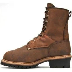 Carolina Men's Elm 8” WP Insulated Metguard Logger Work Boot - CA7821 -Wolverine Sales Shop carolina mens elm 8 wp insulated metguard logger work boot ca7821 6