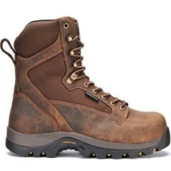 Carolina Men's Forrest 8” WP Ins Comp Toe Work Boot - Brown - CA4515 -Wolverine Sales Shop carolina mens forrest 8 wp ins comp toe work boot brown ca4515 5