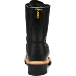 Carolina Men's Spruce 8" WP Lace-to-Toe Logger Work Boot Black CA8825 -Wolverine Sales Shop carolina mens spruce 8 wp lace to toe logger work boot black ca8825 5