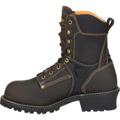 Carolina Men's Timber 8" Comp Toe WP Logger Work Boot - Brown - CA6921 -Wolverine Sales Shop carolina mens timber 8 comp toe wp logger work boot brown ca6921 3
