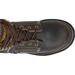 Carolina Men's Timber 8" Comp Toe WP Logger Work Boot - Brown - CA6921 -Wolverine Sales Shop carolina mens timber 8 comp toe wp logger work boot brown ca6921 6