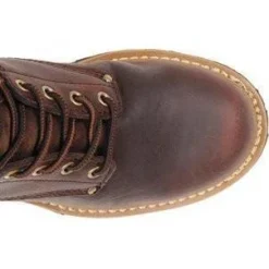 Carolina Women's Elm 8" Steel Toe Logger Work Boot - Brown - CA1421 -Wolverine Sales Shop carolina womens elm 8 steel toe logger work boot brown ca1421 5