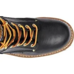 Carolina Women's Elm 8” WP Steel Toe Logger Work Boot - Black - CA1420 -Wolverine Sales Shop carolina womens elm 8 wp steel toe logger work boot black ca1420 4