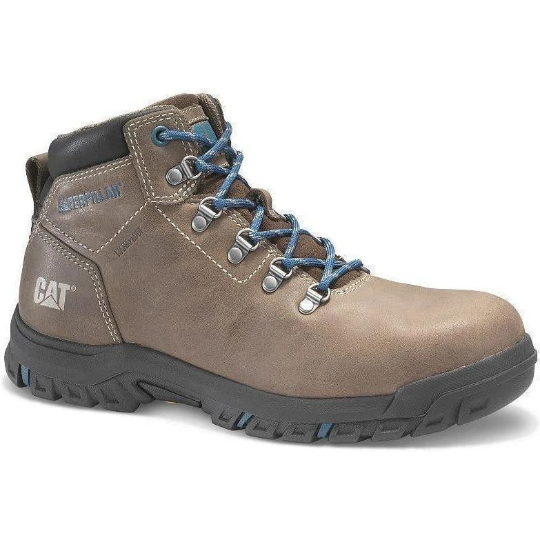 CAT Womens Mae Steel Toe Waterproof Work Shoe - Brown - P91012 1 CAT Womens Mae Steel Toe Waterproof Work Shoe - Brown - P91012