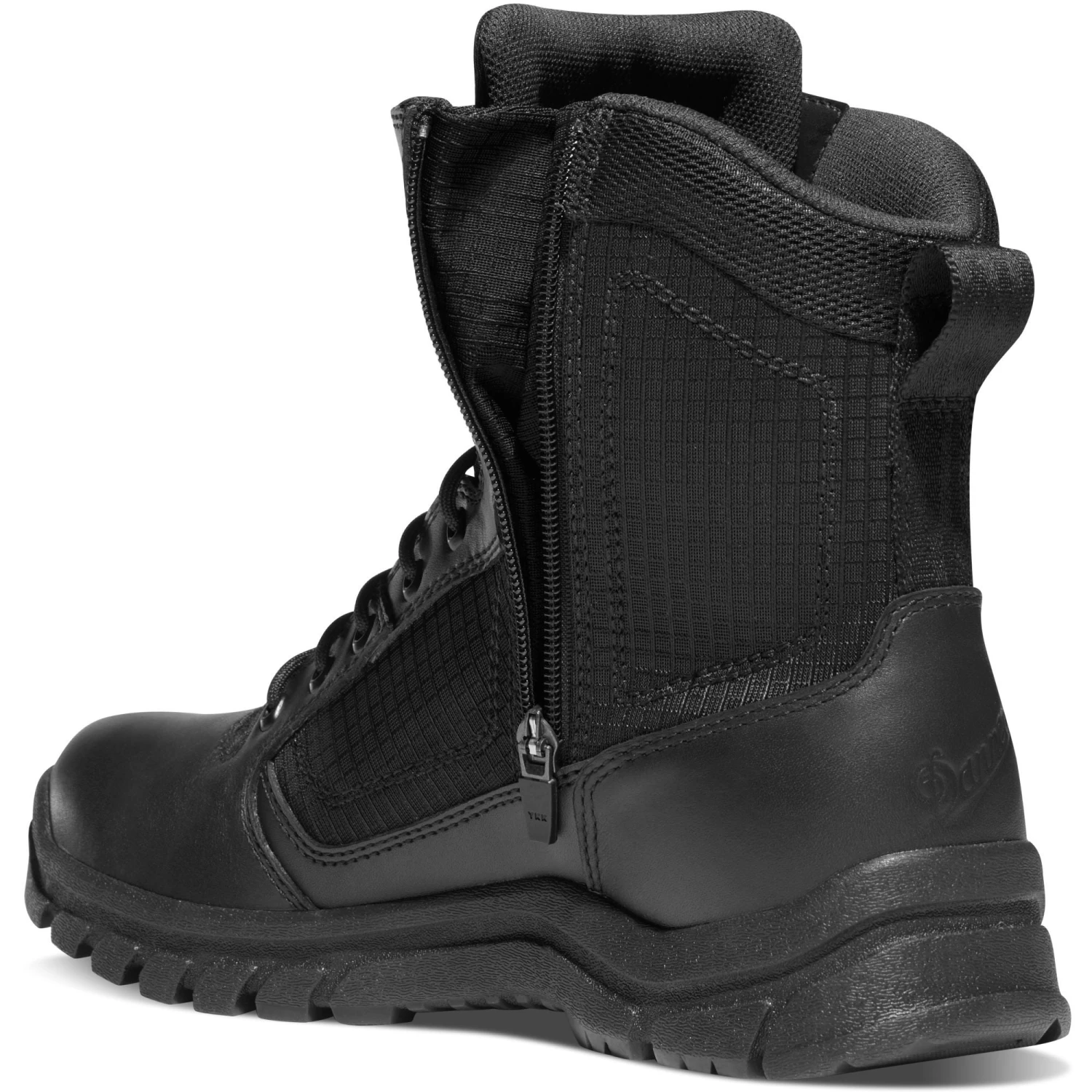Danner Men's Lookout 8" Side Zip Waterproof Duty Boot - Black - 23824 2 Danner Men's Lookout 8" Side Zip Waterproof Duty Boot - Black - 23824 - Image 2