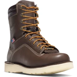 Danner Men's Quarry USA Made 8" Alloy Toe Wedge WP Work Boot 17329