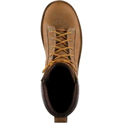 Danner Men's Quarry USA Made 8" Alloy Toe WP Work Boot - Brown - 17317 -Wolverine Sales Shop danner mens quarry usa made 8 alloy toe wp work boot brown 17317 4