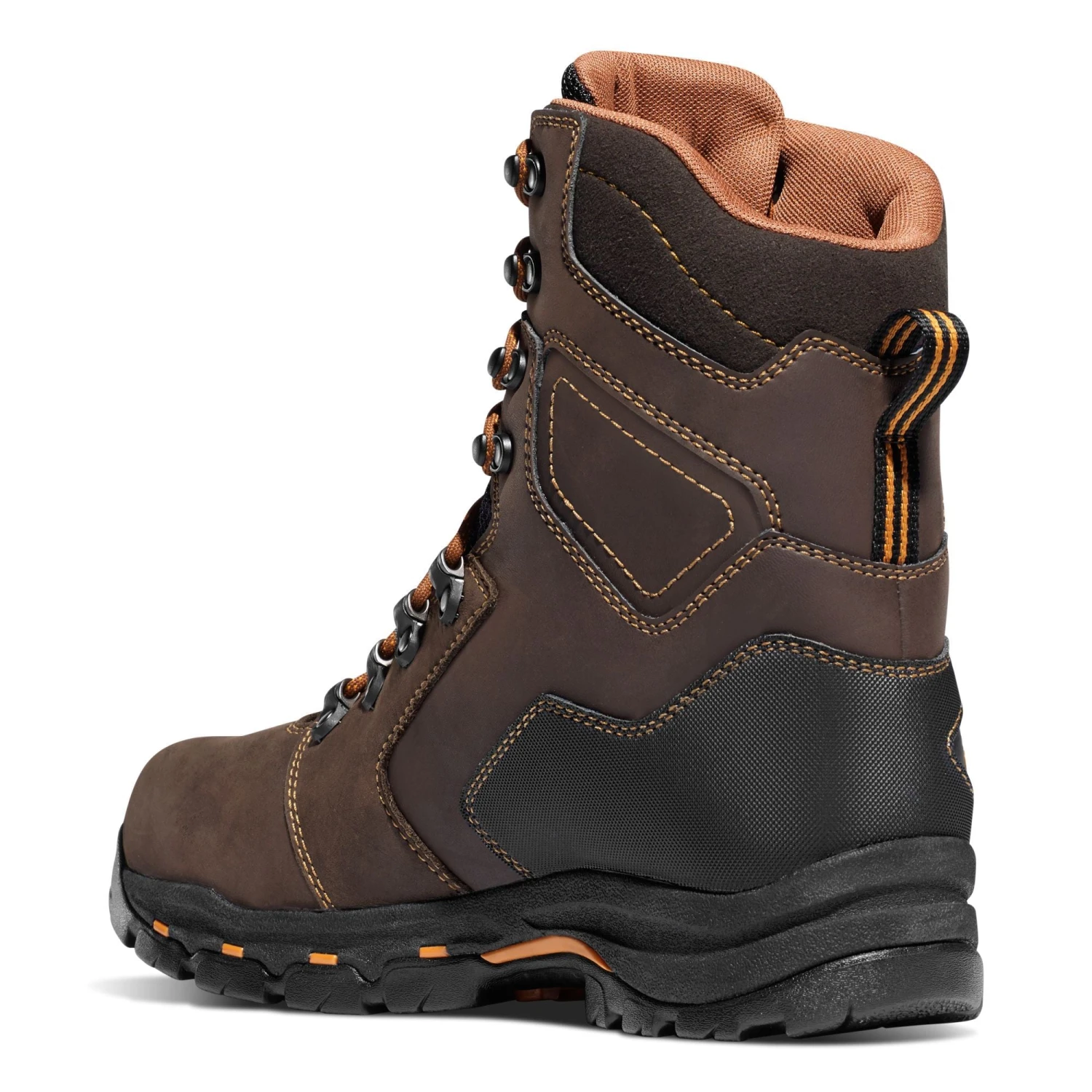 Danner Men's Vicious 8" Soft Toe WP Work Boot - Brown - 13866 2 Danner Men's Vicious 8" Soft Toe WP Work Boot - Brown - 13866 - Image 2