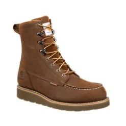 Carhartt Men's Moc 8" Non Safety Toe Wedge Work Boot -Brown- FW8093-M