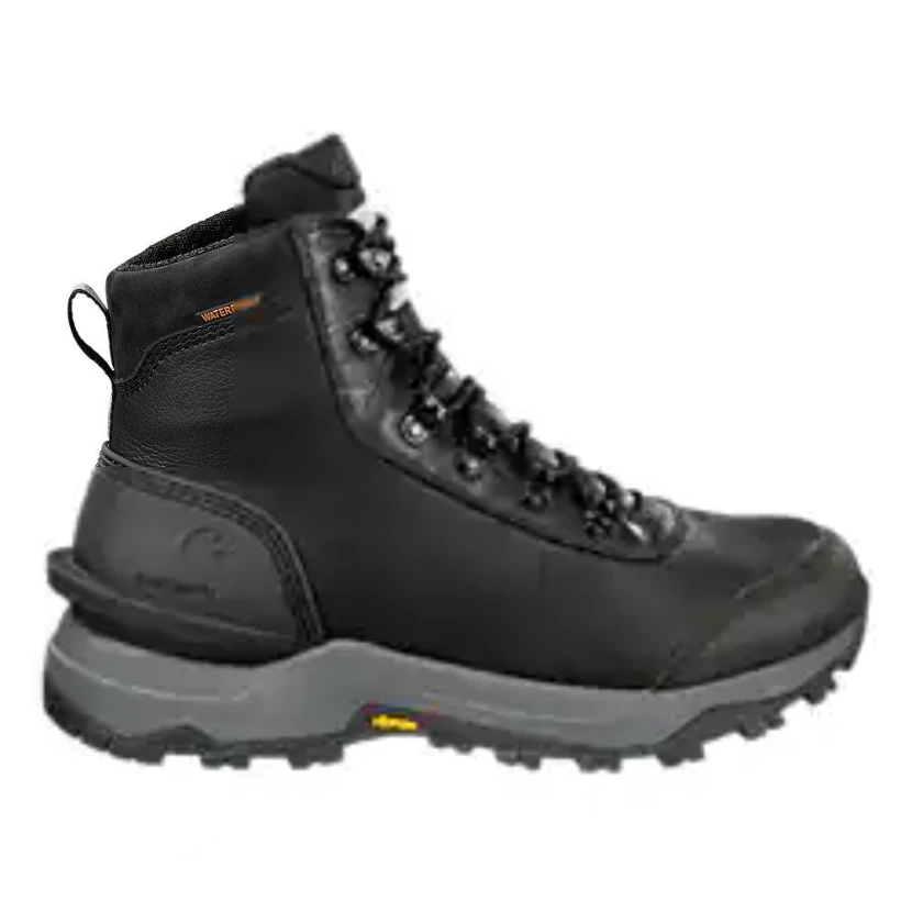 Carhartt Men's Insulated 6" WP Non ST Hiker Work Boot - Black - FP6049-M 2 Carhartt Men's Insulated 6" WP Non ST Hiker Work Boot - Black - FP6049-M - Image 2