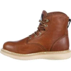 Georgia Men's 6" Wedge Steel Toe Work Boot - Brown - G6342 10 Georgia Men's 6" Wedge Steel Toe Work Boot - Brown - G6342 -Wolverine Sales Shop georgia mens 6 wedge steel toe work boot brown g6342 4