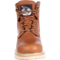 Georgia Men's 6" Wedge Work Boot - Brown - G6152 11 Georgia Men's 6" Wedge Work Boot - Brown - G6152 -Wolverine Sales Shop georgia mens 6 wedge work boot brown g6152 4
