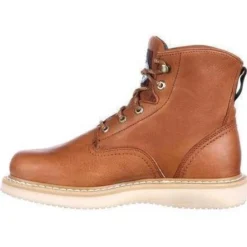 Georgia Men's 6" Wedge Work Boot - Brown - G6152 12 Georgia Men's 6" Wedge Work Boot - Brown - G6152 -Wolverine Sales Shop georgia mens 6 wedge work boot brown g6152 5