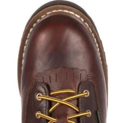 Georgia Men's 8" Waterproof Lace To Toe Work Boot - Brown - G101 -Wolverine Sales Shop georgia mens 8 waterproof lace to toe work boot brown g101 2