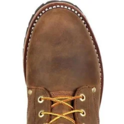 Georgia Men's 8" WP Steel Toe Ins. Logger Work Boot - Brown - GB00065 -Wolverine Sales Shop georgia mens 8 wp steel toe ins logger work boot brown gb00065 3