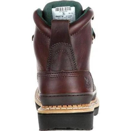 Georgia Men's Giant 6" Steel Toe Work Boot - Brown - G6374 5 Georgia Men's Giant 6" Steel Toe Work Boot - Brown - G6374 - Image 5