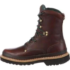 Georgia Men's Giant 8" Steel Toe Work Boot - Brown - G8374 -Wolverine Sales Shop georgia mens giant 8 steel toe work boot brown g8374 6