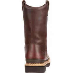 Georgia Men's Giant Steel Toe Pul-On Work Boots - Brown - G4374 11 Georgia Men's Giant Steel Toe Pul-On Work Boots - Brown - G4374 -Wolverine Sales Shop georgia mens giant steel toe pul on work boots brown g4374 4