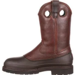 Georgia Men's Muddog Steel Toe Wellington WP Work Boot - Brown - G5655 8 Georgia Men's Muddog Steel Toe Wellington WP Work Boot - Brown - G5655 -Wolverine Sales Shop georgia mens muddog steel toe wellington wp work boot brown g5655 2