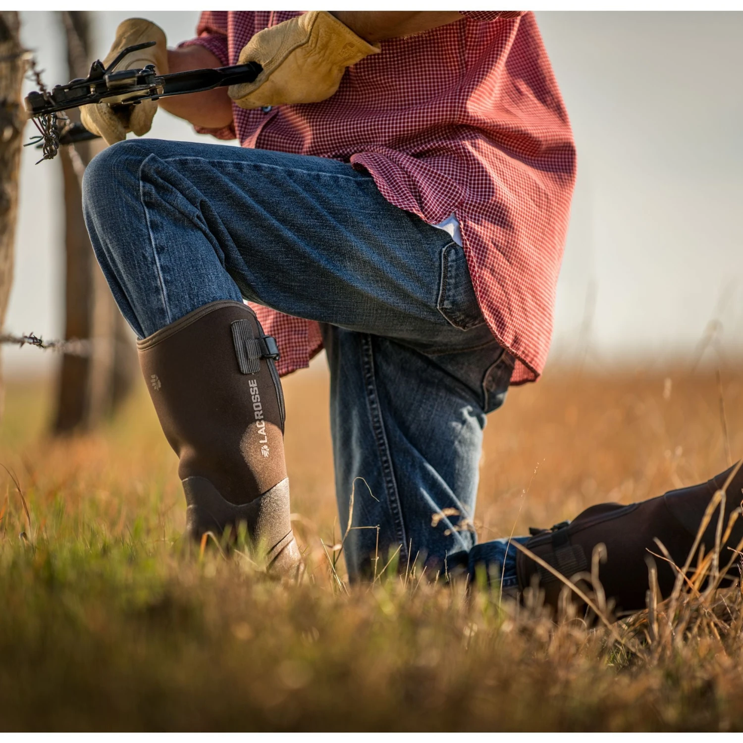 LaCrosse Men's Alpha Range 14" Ins Rubber Work Boot - Brown - 602248 5 LaCrosse Men's Alpha Range 14" Ins Rubber Work Boot - Brown - 602248 - Image 5