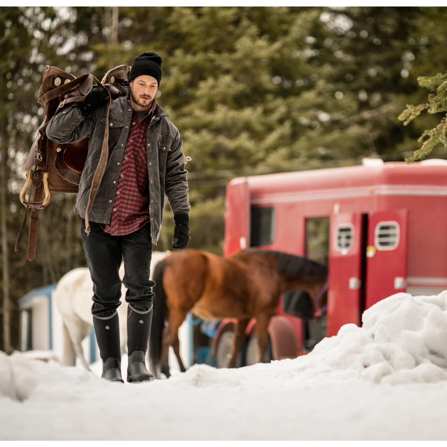 LaCrosse Men's Alpha Thermal 16" CT Ins Rubber Work Boot Black 644103 7 LaCrosse Men's Alpha Thermal 16" CT Ins Rubber Work Boot Black 644103 - Image 7