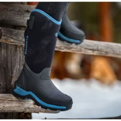 LaCrosse Women's Alpha Thermal 14" Ins Rubber Work Boot Black - 644105 -Wolverine Sales Shop lacrosse womens alpha thermal 14 ins rubber work boot black 644105 boots lacrosse 5