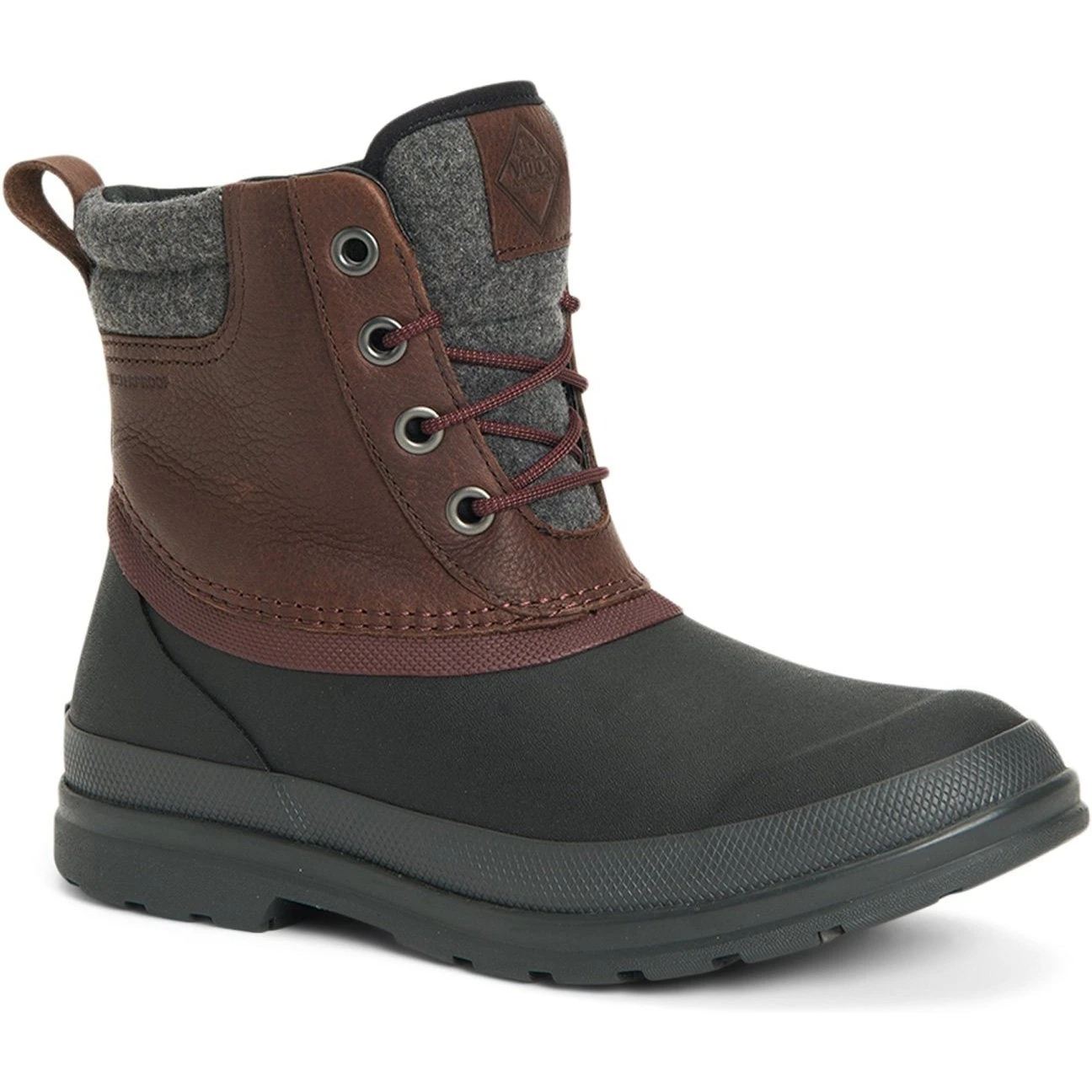 Muck Women's Originals Duck Lace Waterproof Duty Boot- Black- ODLW-900 1 Muck Women's Originals Duck Lace Waterproof Duty Boot- Black- ODLW-900