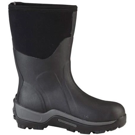 Muck Men's Arctic Sport Mid Waterproof Rubber Work Boot - Black - ASM-000A 2 Muck Men's Arctic Sport Mid Waterproof Rubber Work Boot - Black - ASM-000A - Image 2