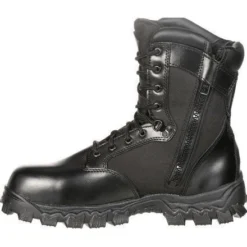Rocky Men's Alphaforce 8" Zipper Comp Toe WP Duty Boot Black FQ0006173 -Wolverine Sales Shop rocky mens alphaforce 8 zipper comp toe wp duty boot black fq0006173 3