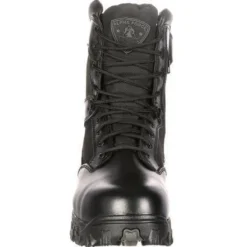 Rocky Men's Alphaforce 8" Zipper Comp Toe WP Duty Boot Black FQ0006173 -Wolverine Sales Shop rocky mens alphaforce 8 zipper comp toe wp duty boot black fq0006173 5