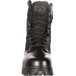 Rocky Men's Alphaforce 8" Zipper WP Duty Boot - Black - FQ0002173 -Wolverine Sales Shop rocky mens alphaforce 8 zipper wp duty boot black fq0002173 5