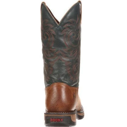 Rocky Men's Long Range Waterproof Western Boot - Brown - FQ0008656 3 Rocky Men's Long Range Waterproof Western Boot - Brown - FQ0008656 - Image 3