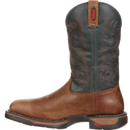 Rocky Men's Long Range Waterproof Western Boot - Brown - FQ0008656 4 Rocky Men's Long Range Waterproof Western Boot - Brown - FQ0008656 - Image 4