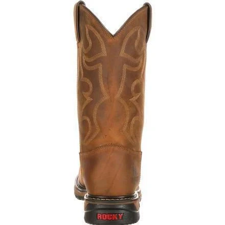Rocky Men's Original Ride Branson WP Steel Toe Western Boot-FQ0002809 5 Rocky Men's Original Ride Branson WP Steel Toe Western Boot-FQ0002809 - Image 5
