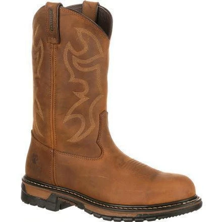 Rocky Men's Original Ride Branson WP Steel Toe Western Boot-FQ0002809 1 Rocky Men's Original Ride Branson WP Steel Toe Western Boot-FQ0002809