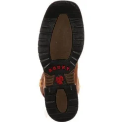 Rocky Men's Original Ride Steel Toe WP Western Boot- Brown- RKYW041 -Wolverine Sales Shop rocky mens original ride steel toe wp western boot brown rkyw041 2