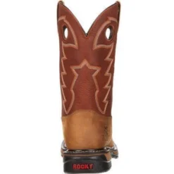 Rocky Men's Original Ride Waterproof Western Boot - Brown - RKYW039 10 Rocky Men's Original Ride Waterproof Western Boot - Brown - RKYW039 -Wolverine Sales Shop rocky mens original ride waterproof western boot brown rkyw039 3