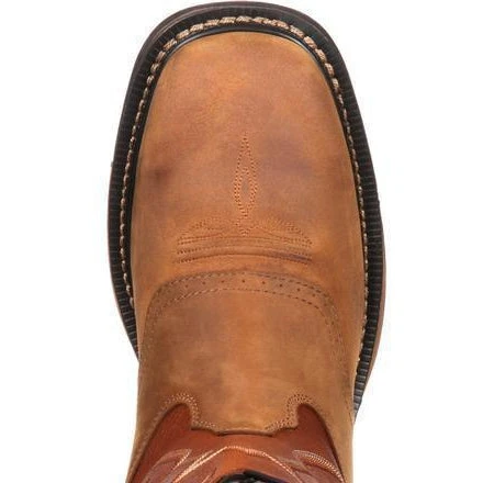 Rocky Men's Original Ride Waterproof Western Boot - Brown - RKYW039 5 Rocky Men's Original Ride Waterproof Western Boot - Brown - RKYW039 - Image 5