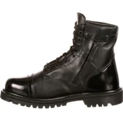 Rocky Men's Side Zipper Jump Duty Boot - Black - FQ0002091 -Wolverine Sales Shop rocky mens side zipper jump duty boot black fq0002091 3