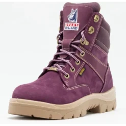 Steel Blue Women's Southern Cross Side Zip Steel Toe Work Boot - Purple - 892861 14 Steel Blue Women's Southern Cross Side Zip Steel Toe Work Boot - Purple - 892861 -Wolverine Sales Shop sc 2