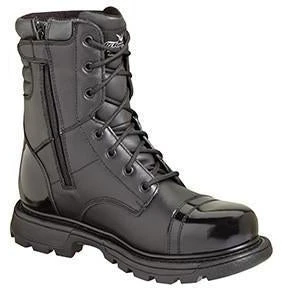 Thorogood Men's GEN-flex 8" Side Zip Jump Tactical Boot Black 834-6888 1 Thorogood Men's GEN-flex 8" Side Zip Jump Tactical Boot Black 834-6888