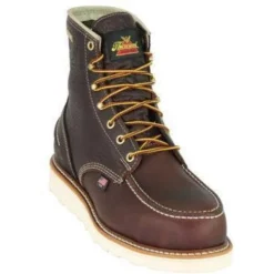 Thorogood Men's USA Made 1957 6" Moc Safety Toe WP Wedge Work Boot 804-3600 12 Thorogood Men's USA Made 1957 6" Moc Safety Toe WP Wedge Work Boot 804-3600 -Wolverine Sales Shop thorogood mens usa made 1957 6 moc safety toe wp work boot 804 3600 thorogood 6
