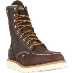 Thorogood Men's USA Made 1957 8" Moc Toe WP Wedge Work Boot Brown 814-3800 10 Thorogood Men's USA Made 1957 8" Moc Toe WP Wedge Work Boot Brown 814-3800 -Wolverine Sales Shop thorogood mens usa made 1957 8 moc toe wp work boot brown 814 3800 thorogood 3