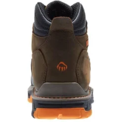 Wolverine Men's Overpass Safety Toe 6" WP Work Boot - Brown - W10717 -Wolverine Sales Shop wolverine mens overpass safety toe 6 wp work boot brown w10717 3